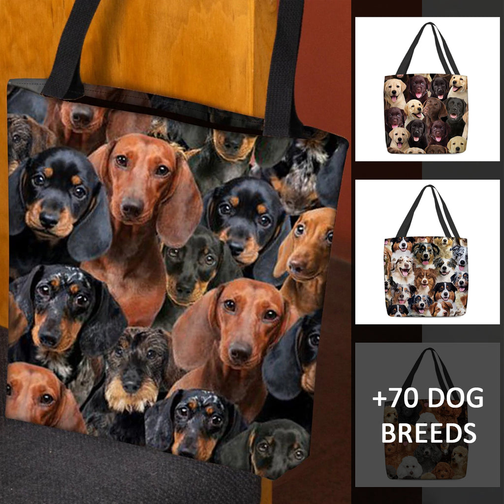 A Bunch Of Dog Tote Bag