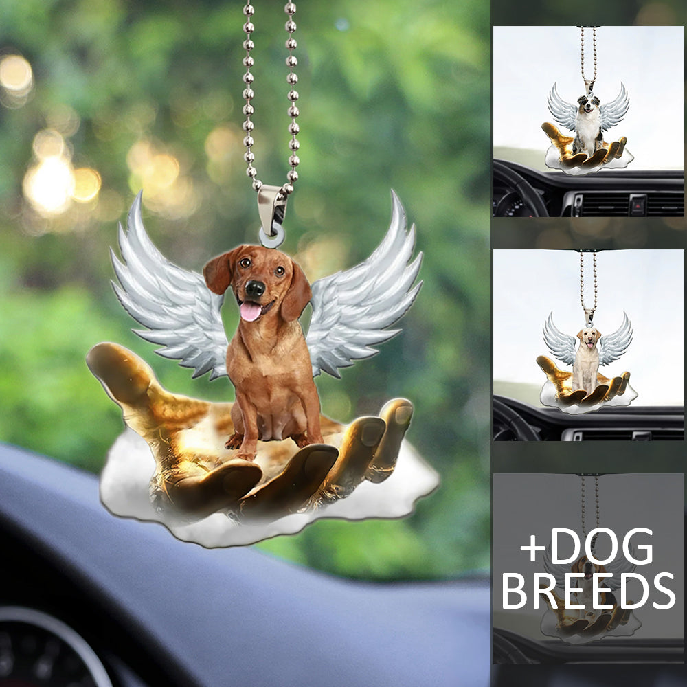 Dog Angel Hanging Ornament