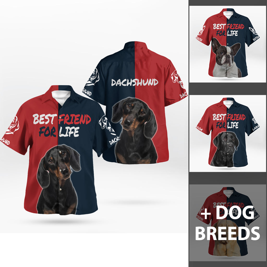 Dog Best Friend Hawaiian Shirt