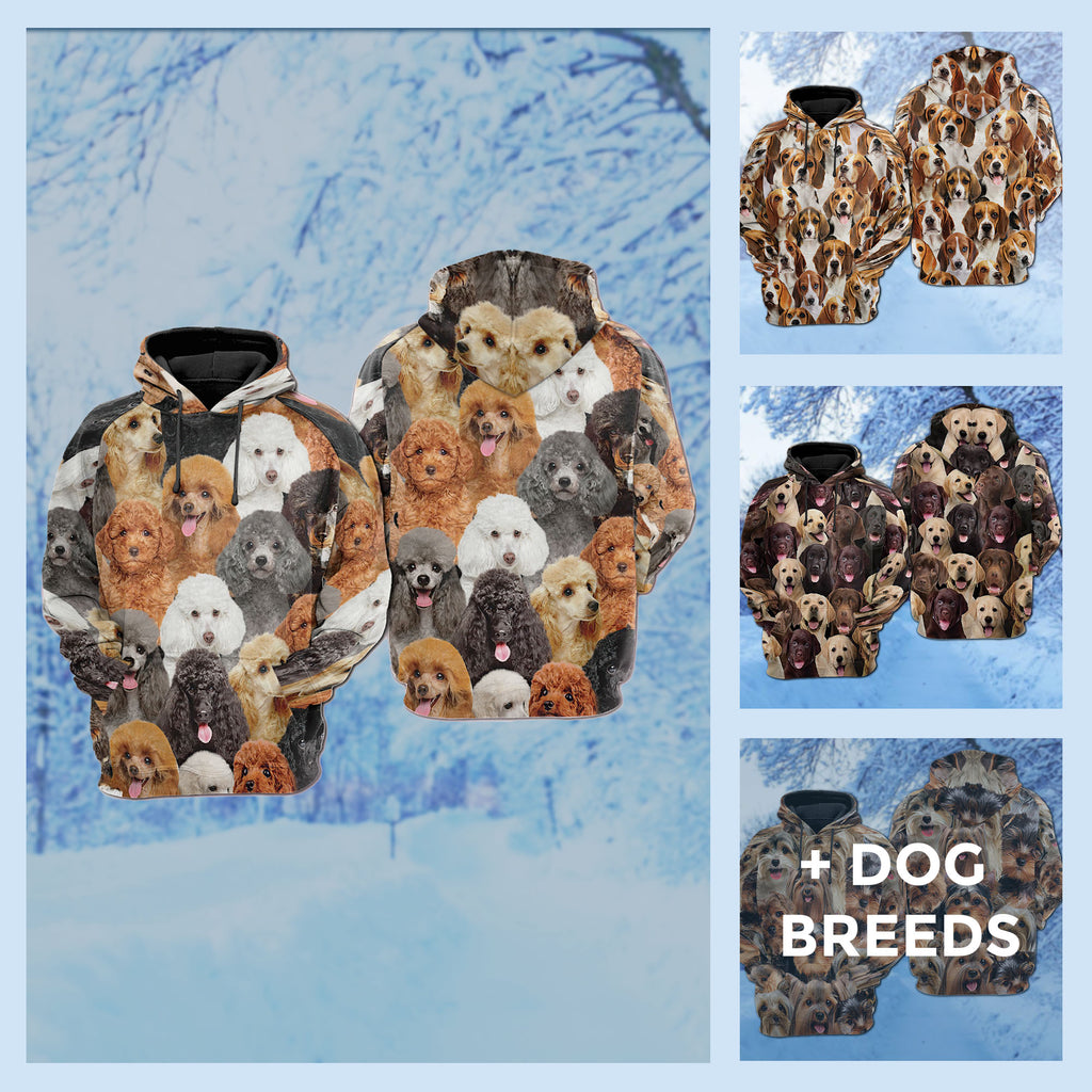 A Bunch Of Dog Hoodie