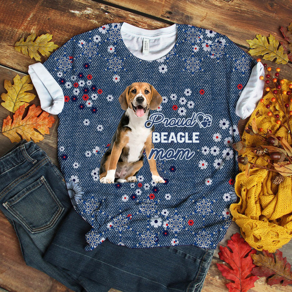 Beagle 2-Pround Mom T-shirt